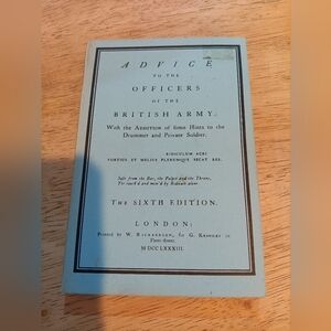 2 For $25 Advice to the Officers of the British Army